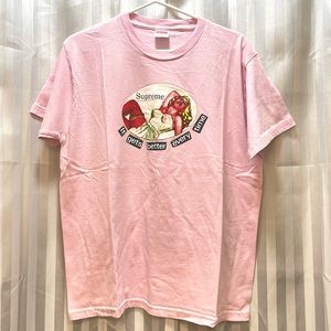 Supreme chicken dinner pink Tee